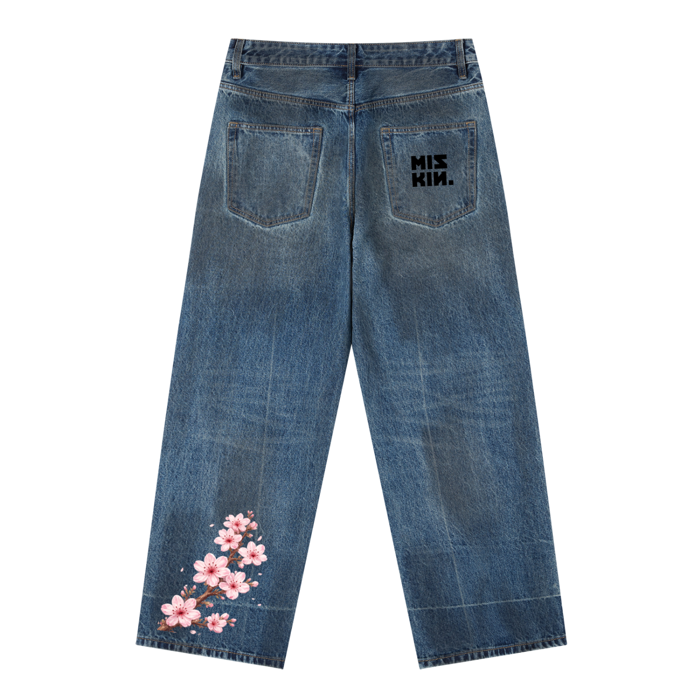 MISKIN. Baggy Denim Jeans