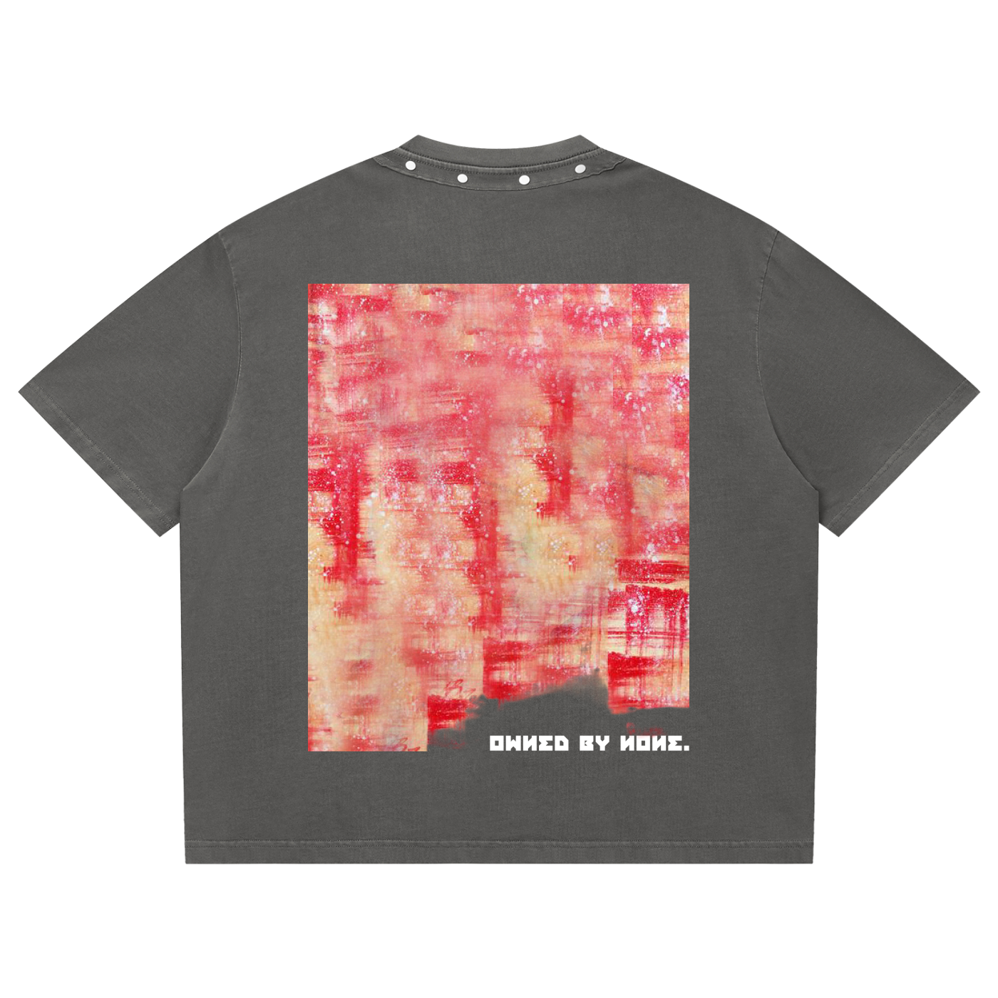 MISKIN. Washed Boxy Studded T-Shirt